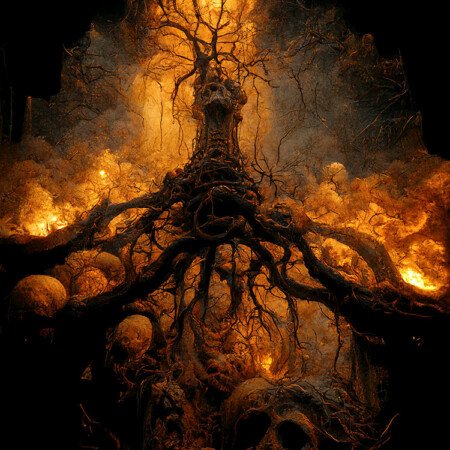 Roots of Evil Metal Cover Artwork - 099