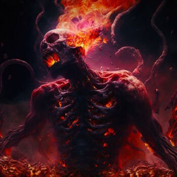 Cursed Resurrection Metal Cover Artwork - 126