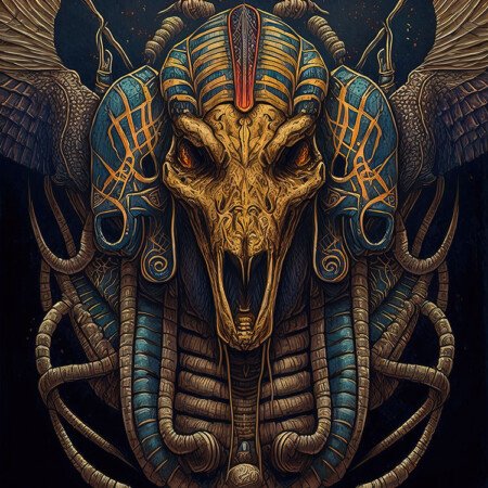 Anubis Metal Cover Artwork - 154