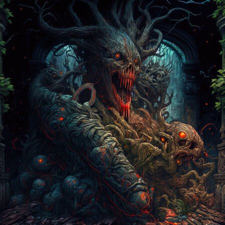 The Devil's Tree Metal Cover Artwork - 167