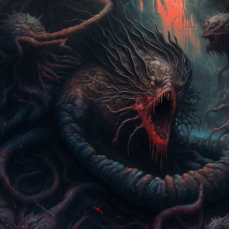 Serpent of Damnation Metal Cover Artwork - 176