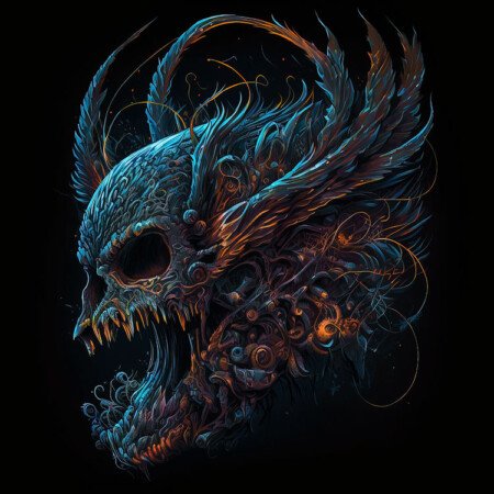 Scream Feeder Metal Cover Artwork - 225