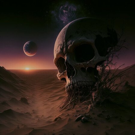 Barren Scorched Earth Metal Cover Artwork - 229
