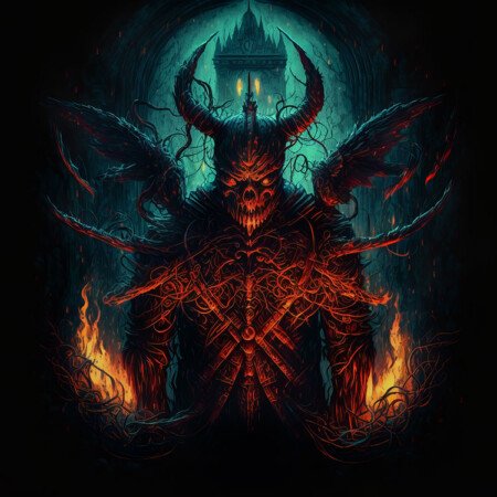 Infernal Majesty Metal Cover Artwork - 239