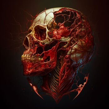 Layered Carnage Metal Cover Artwork - 275