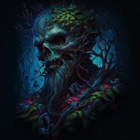 The Silent Forest Metal Cover Artwork - 284