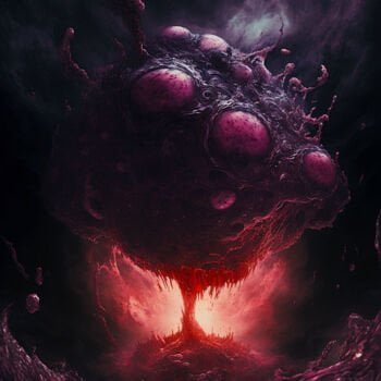 Cosmic Cancer Metal Cover Artwork - 285