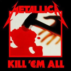 Metallica Kill 'Em All Cover Artwork