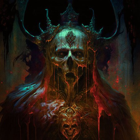 Throne of Sorrow Metal Cover Artwork - 440