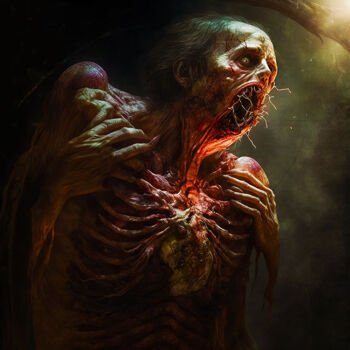 Eaten From Inside - Metal Cover Artwork - 510