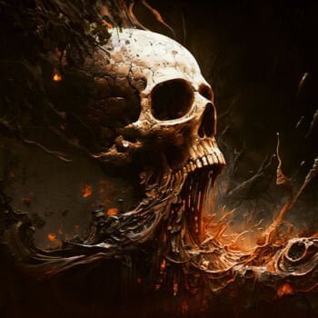 The Synarchy of Molten Bones - Metal Cover Artwork - 521