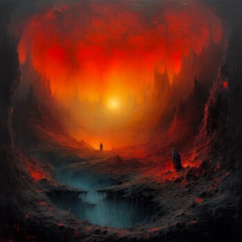 The Depths of Darkness - Metal Cover Artwork - 631