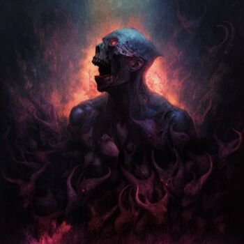 Hymns of the Unhallowed - Metal Cover Artwork - 746