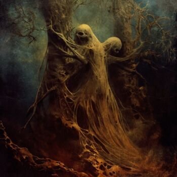 Mournful Elegy of the Emptied - Metal Cover Artwork - 784