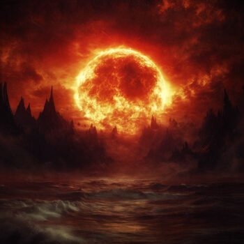 Burning Skies of Oblivion - Metal Cover Artwork - 916