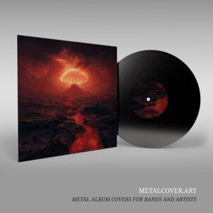 Scorched Obsidian Fields - Metal Cover Artwork - 990