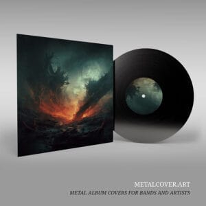 The Last Light Buried in Bone - Metal Cover Artwork - 991