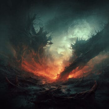 The Last Light Buried in Bone - Metal Cover Artwork - 991