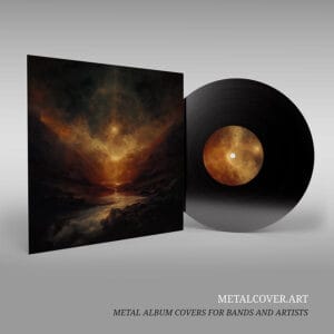 The Silent Sun Drowned in Ash - Metal Cover Artwork - 996
