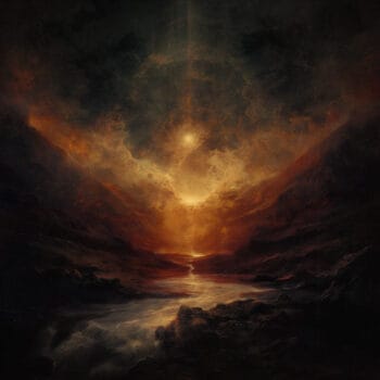 The Silent Sun Drowned in Ash - Metal Cover Artwork - 996